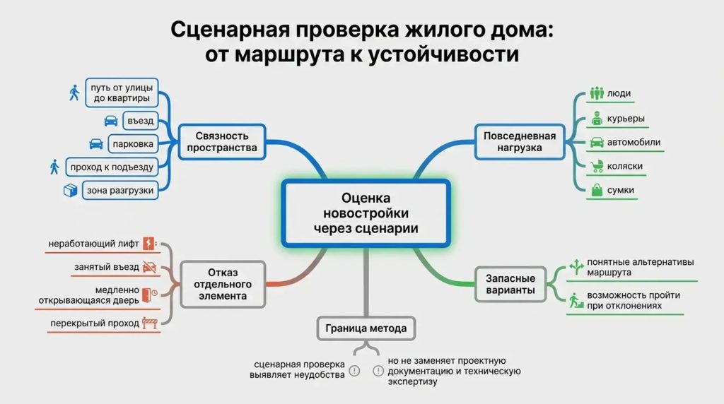 Сценарная проверка дома: от маршрута к устойчивости